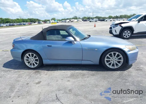 2006 Honda S2000 z USA, uszkodzony, nr VIN JHMAP21416S001005